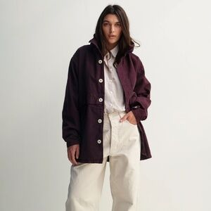 NWT Jesse Kamm Purple ANDOVER JACKET